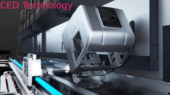 Revêtement ISO9001 électrophorétique gris avec des ingrédients de canalisation d'éther d'alcool